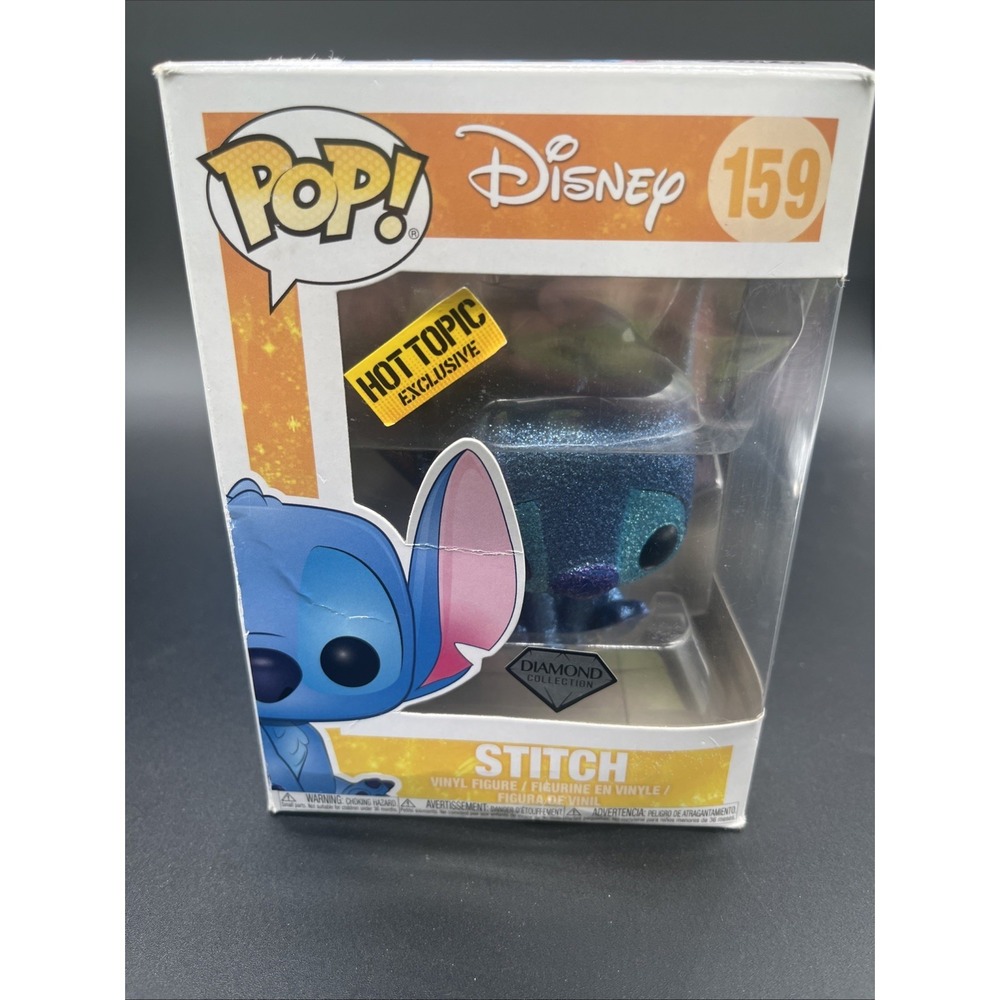 Funko Lilo & Stitch POP! Disney Stitch Vinyl Figure #159 [Diamond Collection]